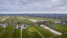 Luchtfoto polder Rijnenburg