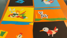 Kindertekeningen voor tunnels Werkhoven