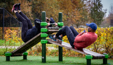 Sporten in het Máximapark