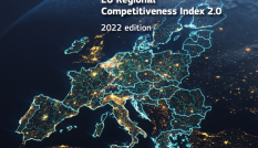 Voorkant van het rapport EU Regional Competitiveness Index