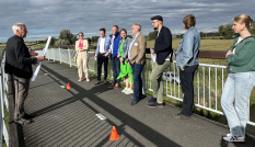 Provinciale Staten tijdens werkbezoek Hollandse IJssel