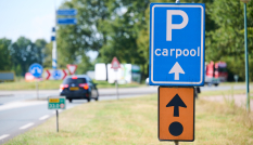 Carpoolplaats bord N221