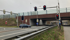 Kruispunt N227 A12 bij Maarn