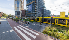 Tramhalte in Nieuwegein