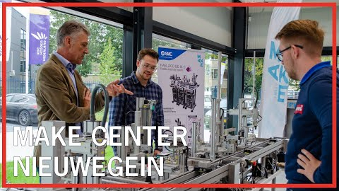 MBO studenten en vakmensen in metaalbranche werken samen in het MAKE Center Nieuwegein