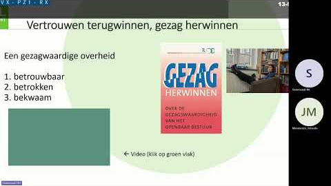 Webinar De afgehaakte overheid: het politieke debat moet terug! 2023