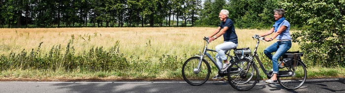 Fietsers Grebbelinie Foto RBT Heuvelrug