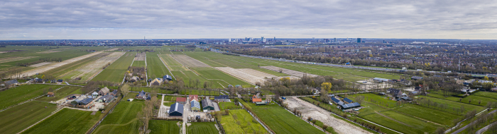 Luchtfoto polder Rijnenburg