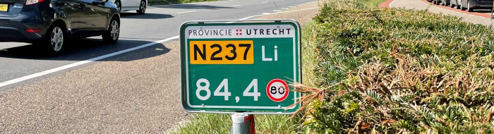 N237-Soesterberg hectometerpaal.jpg