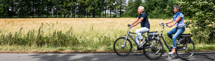 Fietsers Grebbelinie Foto RBT Heuvelrug