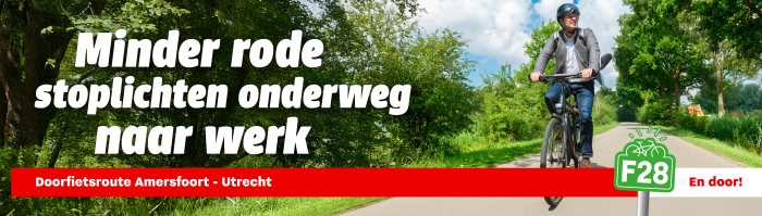 Poster doorfietsroute F28