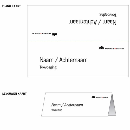 Tafelkaart provincie Utrecht (huisstijl)