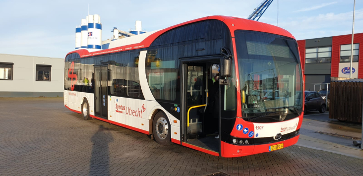 Nieuwe elektrische bussen van leverancier BYD voor Syntus Utrecht