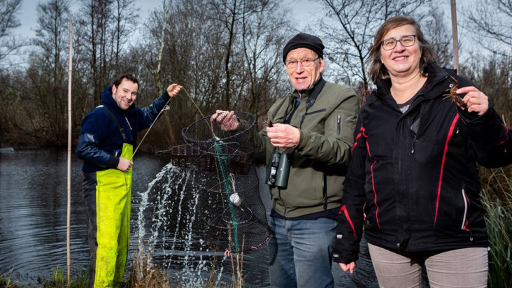 Kreeftjesproef in de Molenpolder