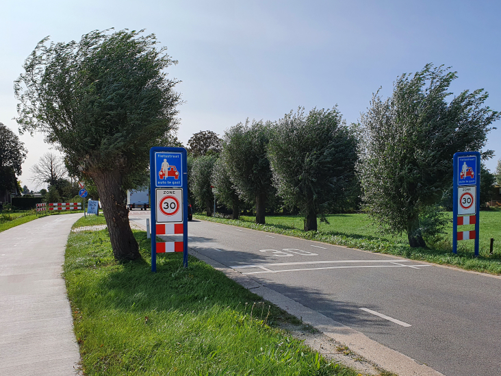 Zevenhuizerstraat in Bunschoten