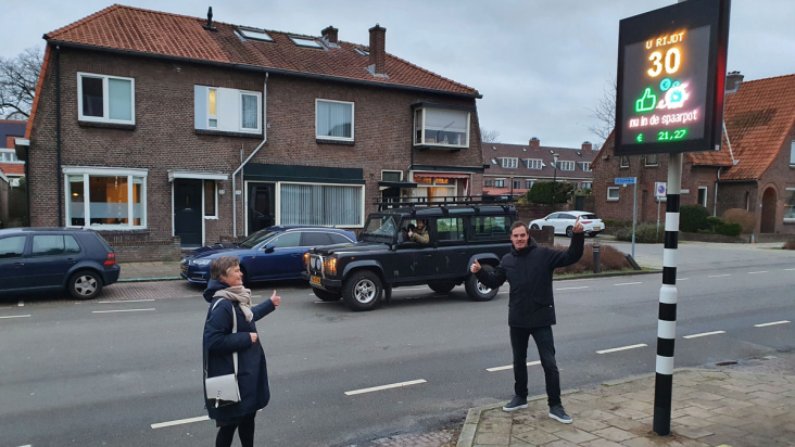spaarpaal verkeer De Bilt