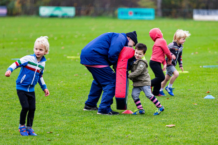 jeugdtraining rugby