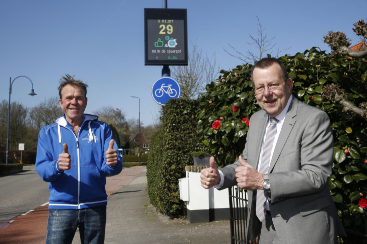Spaarpaal geopend in Eemnes