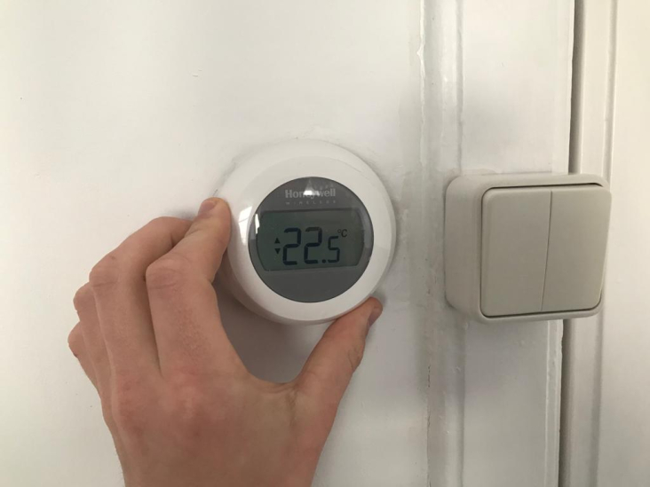 Gas, olie, thermostaat