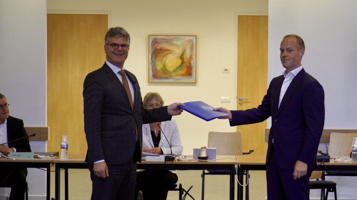 cvdK neemt profielschets bgm Woudenberg in ontvangst