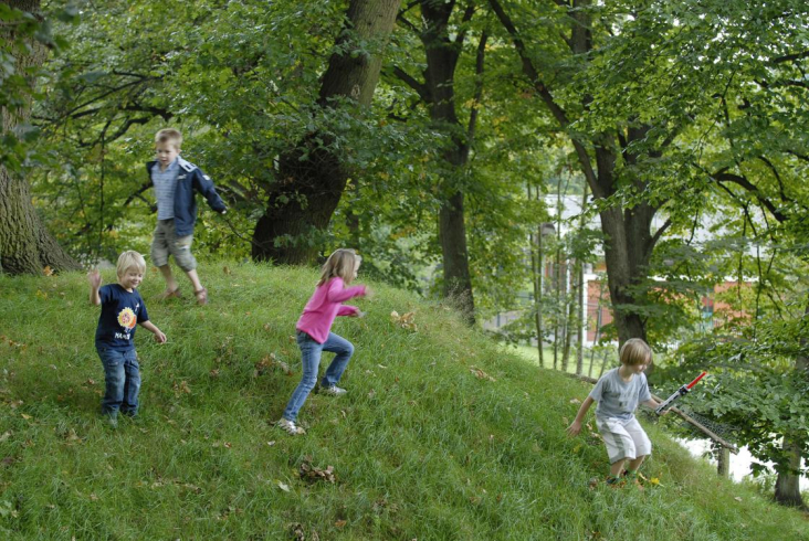 spelen langs de Singel
