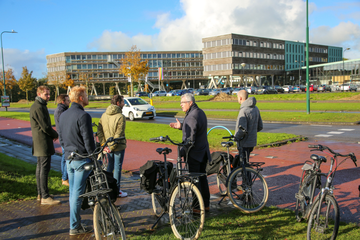 Werkbezoek gedeputeerde Schaddelee aan Woerden - Noorthoek