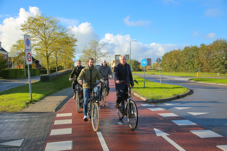 Werkbezoek gedeputeerde Schaddelee aan Woerden - Noorthoek