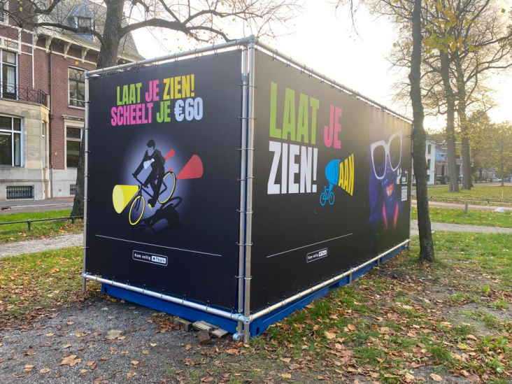 Photobooth fietsverlichtingscampagne