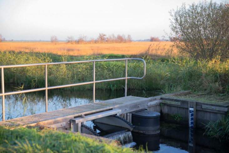 Bodemdaling stuw