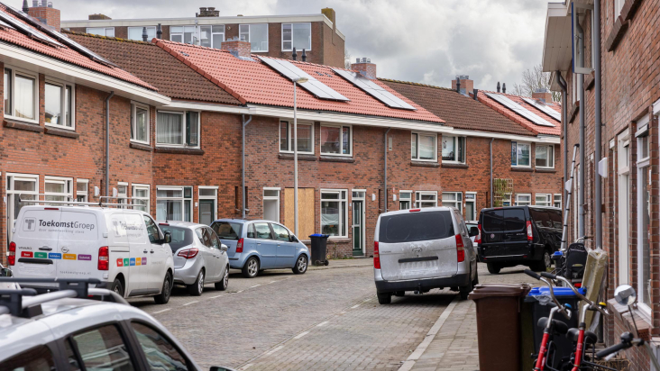 Straat in Zuilen, Utrecht foto: Rick Huisinga