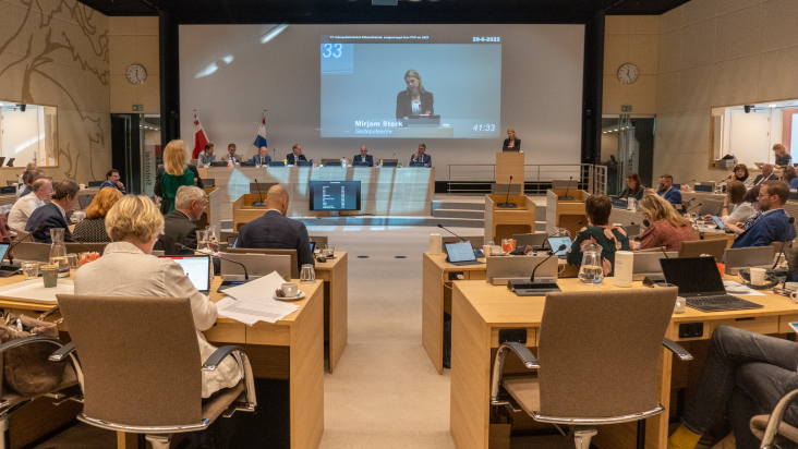 Provinciale Staten in vergadering op 29 juni 2022