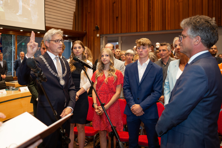 Burgemeester Lucas Bolsius herbenoemd voor derde ambtstermijn