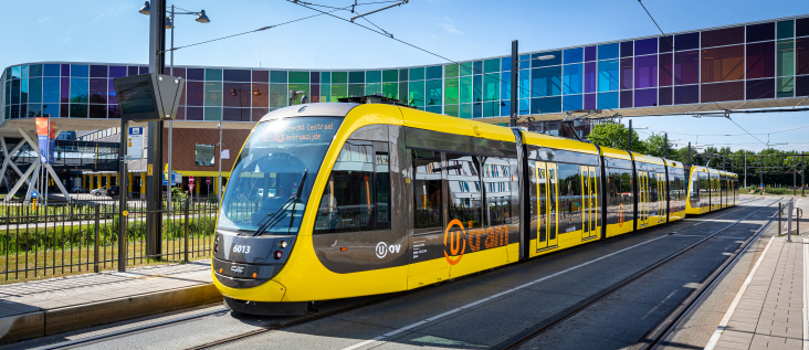 Tramlijn 22 bij Science Park