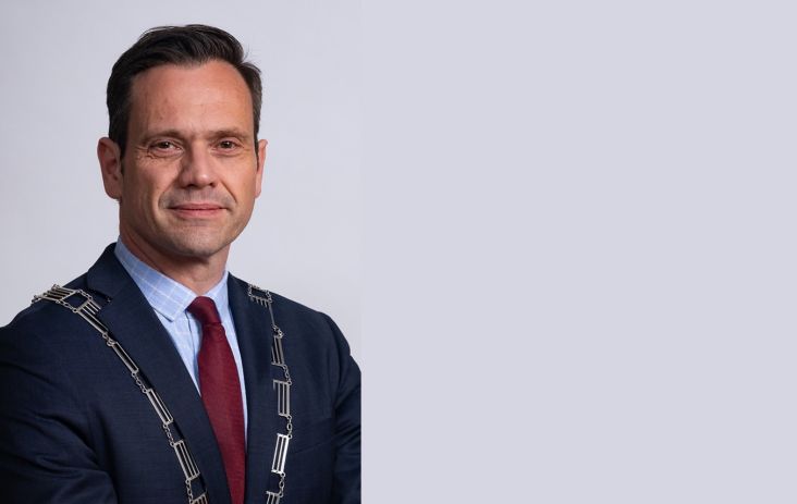 Burgemeester Sjoerd Potters