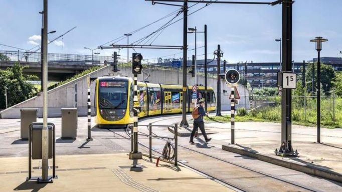 © Rick Huisinga Tram 22 bij Utrecht Science Park