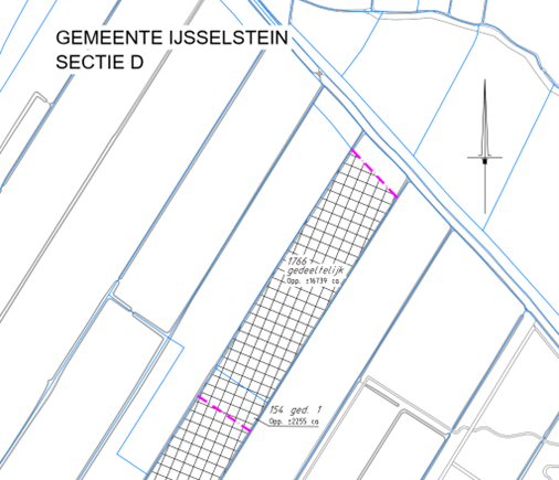 Kaart gemeente IJsselstein sectie D