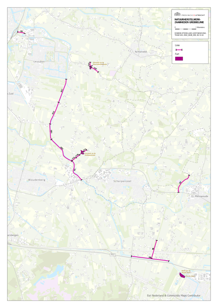 Natuurherstelwerkzaamheden Grebbelinie 2022