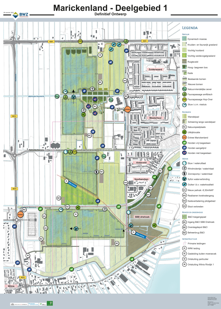 Definitief ontwerp Marickenland (januari 2023)