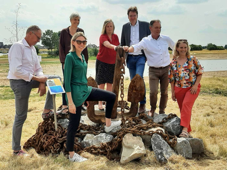 anker tijdens werkzaamheden gevonden