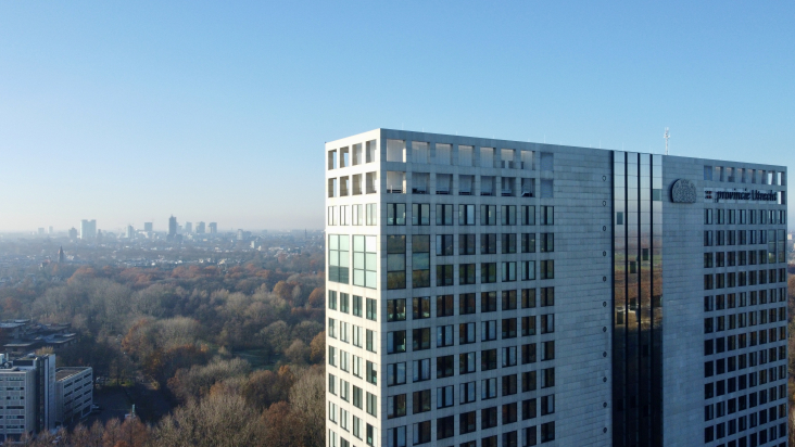 © Bart van de Schraaff Luchtfoto provinciehuis