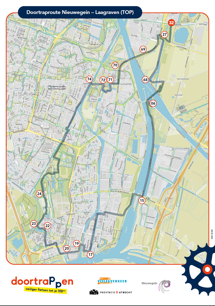 Routebeschrijving Nieuwegein Laagraven