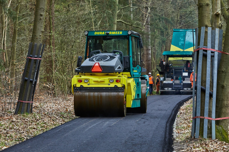 Asfalteren fietspad