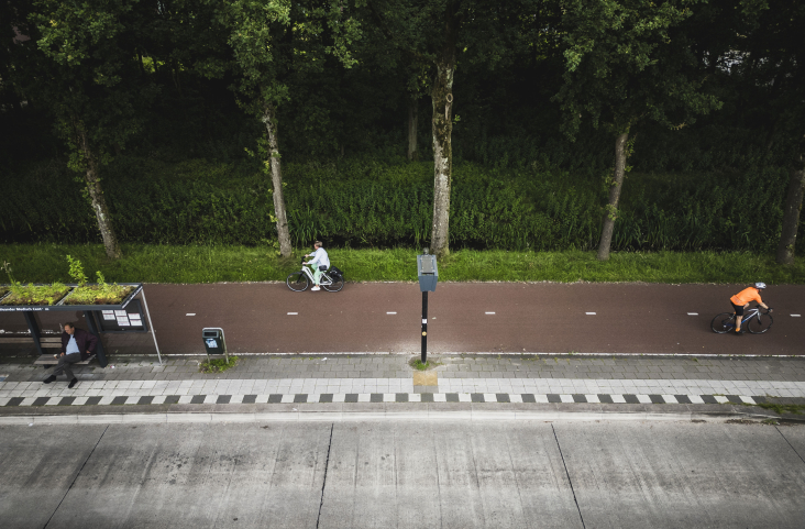 Doorfietsroute F199 in Amersfoort