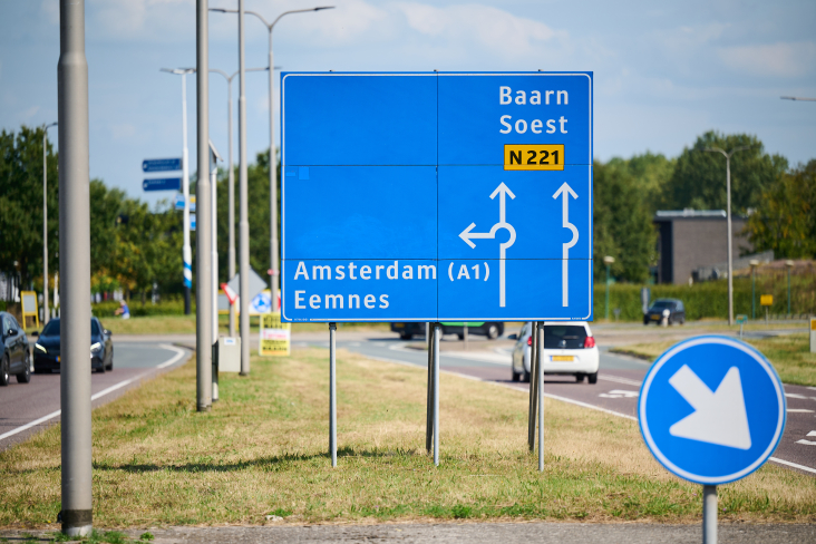 Bewegwijzeringsbord N221