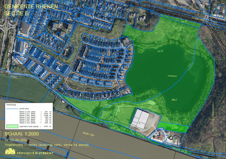 Gemeente Rhenen - sectie E, natuurterrein Vogelenzang