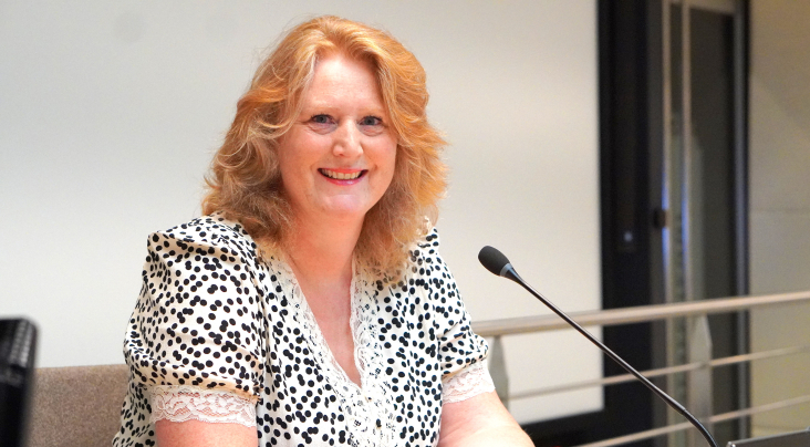 Odile de Man, voorzitter Praten met de Staten