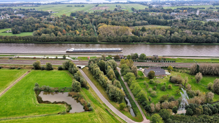 Foto webdossier fietsbrug Nieuwer Ter Aa