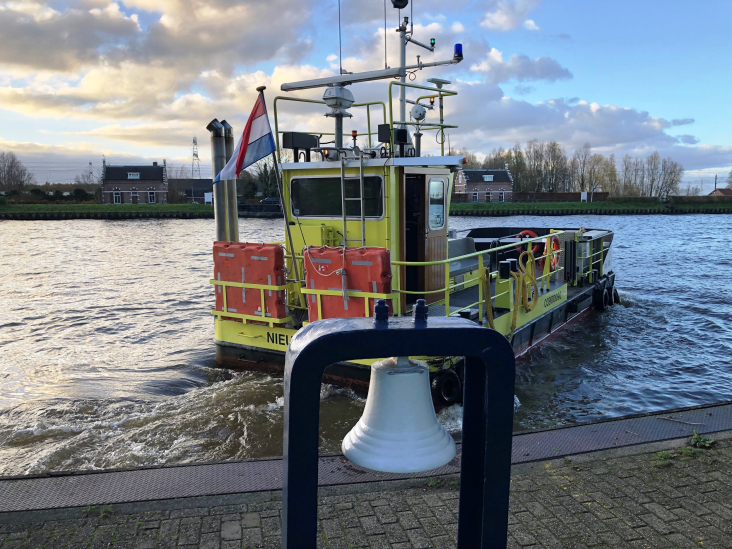 Fiets/voetgangerspont Nieuwer Ter Aa