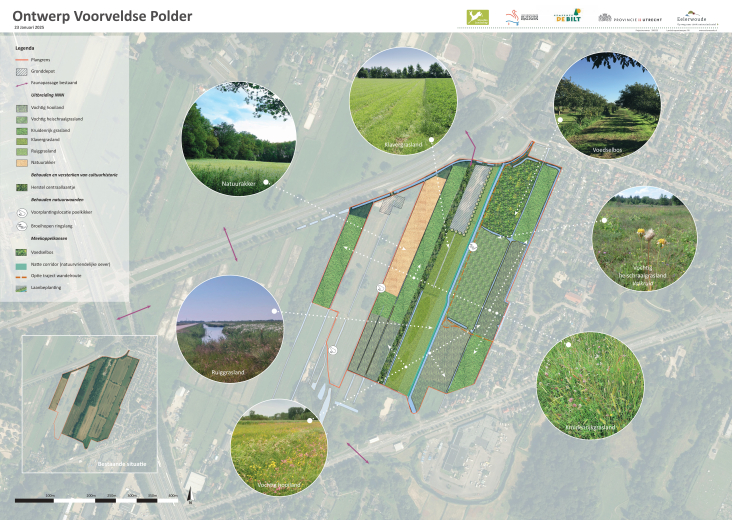 Schetsontwerp Voorveldse Polder