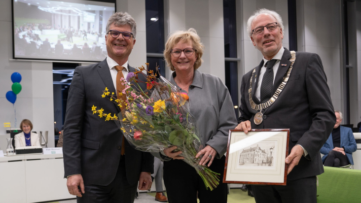 CvdK Hans Oosters en Victor Molkenboer met zijn partner